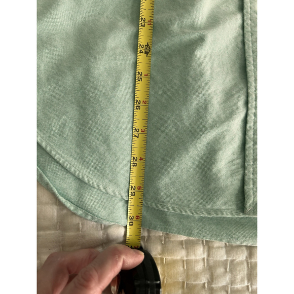 Lauren Ralph Lauren Dress Shirt Green Classic Fit men's size 15.5 32/33 - Picture 9 of 12